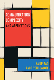 A book on communication complexity and its applications